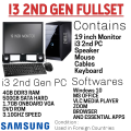 core i3 2nd generation fullset_19 inch Monitor_4GB Ram_500GB Hard_Computer_i3 2nd Gen(null). 