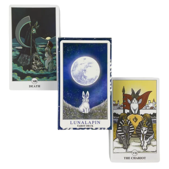 【SmartHorizon】Lunalapin Tarot Cards A 83 Rabbit Deck Oracle English ...