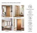Under Door Draft Stopper / Breeze Weather Stripping Blocker / Adjustable Double Draft Noise Reduction Blocker Sweeps / Energy Saving Sound Dust Proof House Door Bottom Sealing Strip. 