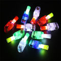 1PC Finger Torch Light Up Ring Laser LED Party Favors Night Glow Beam Projection Toys Kids Birthday Gift. 