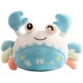 Kids Toys Cartoon Xmas Gift Plush Pillow Wedding Party Decor Interactive Sleeping Mate Toy Sea Crab Toys Sofa Decoration Sea Crab Plush Toys Padded Toy Ocean Animal Plush Toy Stuffed Animals. 