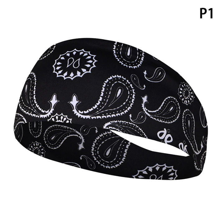 Sports Hair Bands Elastic Yoga Hairbands Absorbing Sweat Headband Women Men