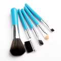 Professional 5 Pcs Makeup Brushes Tools Set For Foundation Beauty Eye Face Styling Accessories Toiletry Soft Brushes Kit Blue. 