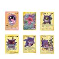pokemon cards golden TAKARA TOMY Metal Cards Letters Golden Pokemon Iron Pikachu Gengar Charizard Mewtwo Arceus Groudon Pokémon GX Vmax EX Game CardsParty Games Crafts. 