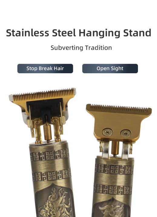 T9%20Vintage%20Men's%20Hair%20Clipper%20Electric%20Shaver%20Rechargeable%20Hair%20Trimmer%20Beard%20Clipper%20For%20Barber%20Hair%20Cutting%20-%20Image%207