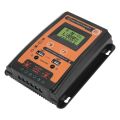 Solar Charge Controller 12V 24V Solar Battery Regulator Dual USB Port LCD Display. 