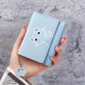 Multifunctional Wallet Women's Wallet Mini Card Bag Fashion Card Bag Cat Wallet Triple Fold Wallet Cute Wallet. 