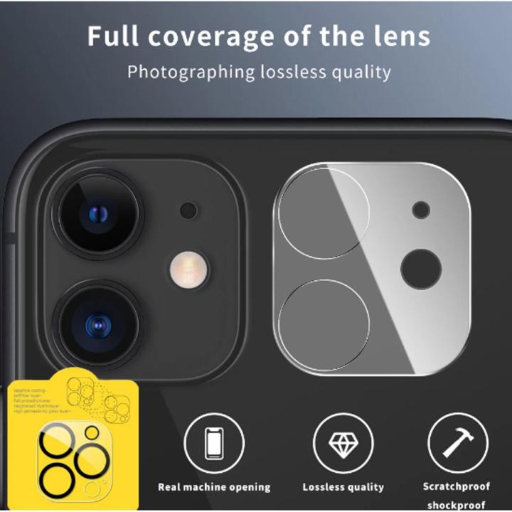 9D Camera Tempered Glass - Full Back Lens Protection For iPhone 11, 11 Pro, 11 Pro Max, 12 Mini, 12, 12 Pro, 12 Pro Max,13 Mini,13, 13 Pro, 13 Pro Max