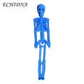 Skull-shaped Toys Skeleton Toy 4pcs Bright Color Lightweight Eco-friendly Halloween Stretchy Decompression Toys for Children Tpr Skull Toys. 
