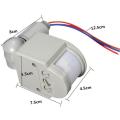 LED Outdoor 85-265V Infrared PIR Motion Sensor Detector Wall Light Switch. 