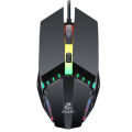 Computer Mouse JEQANG JM-530 High Quality Wired Gaming Mouse Competitive  1600DPI USB Wired RGB Gaming Gamer Mice for Desktop Computer Laptop PC  USB Optical Mouse For PC, Apple, Mac, Android- Black Color Laptop and Desktop computer USB Optical Mouse Lapt. 