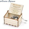 Music Box Gift for Mother Day Engraved Wooden Music Box Perfect Gift for Mother's Day Birthday Thanksgiving Vintage Melody Ideal Souvenir for Mom Grandma Elders Buyers' Favorite Meaningful Song Music. 