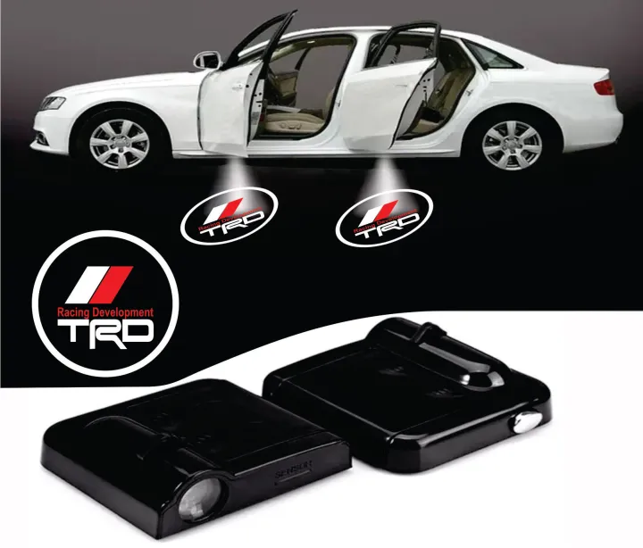 2Pcs for Car Door Logo Projector Lights, Led Welcome Laser Door Lights Logo, Wireless Type Projector Car Door Lights