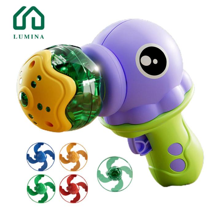 Lumina Backyard Flying Disc Launcher Fun Led Light-up Flying Disc Launcher Game for Kids Perfect Outdoor Toy for Boys Girls in Asia
