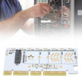 PCIe To NVMe Adapter Card, M.2 PCIe Adapter Card PCI Express 4.0 for 2230. 