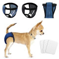 Pet Safety Panties Dog Diaper Clothes Female Dog Physiological Pants Protective Trousers Washable Adjustable Dog Menstrual Pants. 