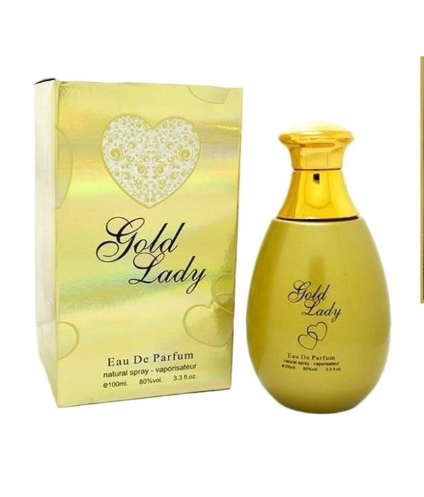 Eau De Parfume Gold Lady Perfume For Womens 100ML