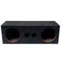Double 6.5inch Speaker Box Universal Sealed Speaker Boxes Car Speaker Box Car Subwoofer Boxes for Car Music. 