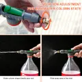 Water Sprayer Head for Waste Bottles Interface Plastic Head Water Pressure Trolley Adjustable Gun Spray Garden Bonsai. 