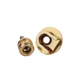 HOSPORT Electric Guitar Strap Lock Button Anti-slip Belt Locks Nails for All Acoustic Electric Bass Guitar Strap. 