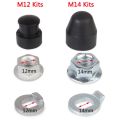 E-Bike Electric Bicycle Hub Motor Axle Lock Nut /Lock Washer /Spacer /Nut Cover with 12mm Shaft. 