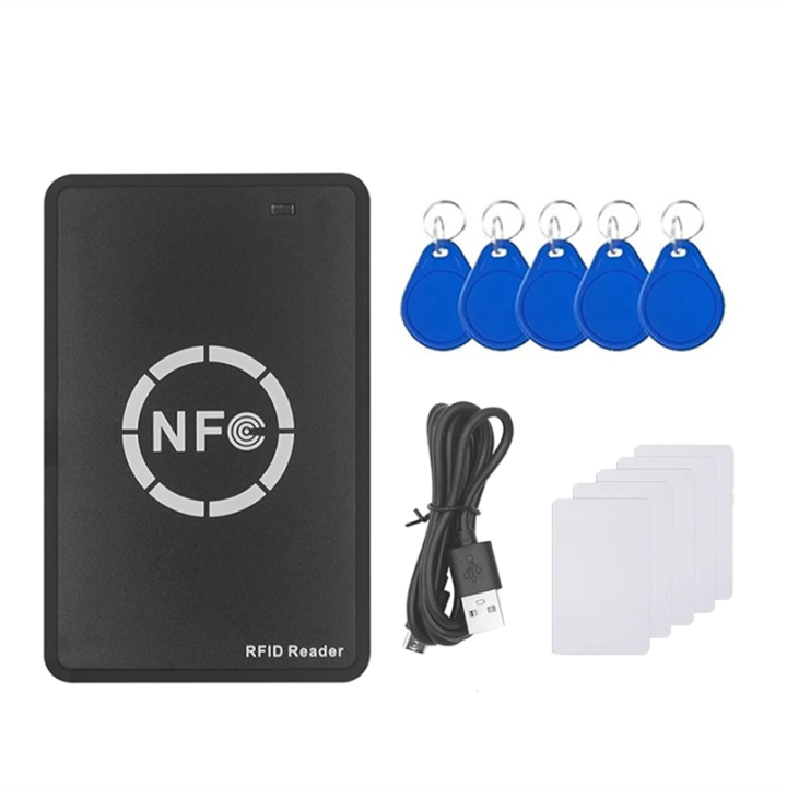 RFID NFC Smart Chip Reader/Writer+5XUID Card+CUID Keychain RFID ...
