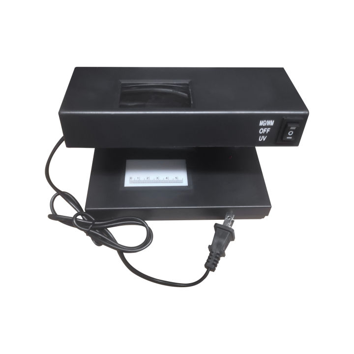 Portable%20Desktop%20Counterfeit%20Bill%20Dete-ctor%20Cash%20Currency%20ba-nknotes%20Notes%20Checker%20Machine%20Support%20Ultraviolet%20UV%20and%20Watermark%20Detection%20with%20Magnifier%20Forged%20Money%20Tester%20for%20USD%20EURO%20POUND,%20US%20Plug%20-%20Image%203