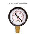 Vacuum Manometer Mini Dial Dual Scale Dial Gauge 1/4 NPT -30HG/0PS Vacuum Pressure Meter 2 Dial Digital Display Gauge. 