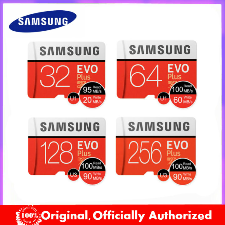 SAMSUNG EVO Plus Memory Card 4GB 8GB 16GB 32GB 64GB 128GB  Micro SD card Class10 TF Card C10