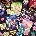 Sweet Blow Series - Sticker Bag Creative Korean Ins Hand Tent Diy Decorative Material Paper. 