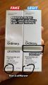 Original the ORDINARY NIACINAMIDE 10% + ZINC 1% Serum Made in CANADA Clinical Formulation with Integrity the Pores Makeup Primer Facial Serum. 