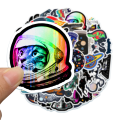 20/40/60 pcs of Outer Space Astronaut Stickers for Laptop Luggage Skateboard. 