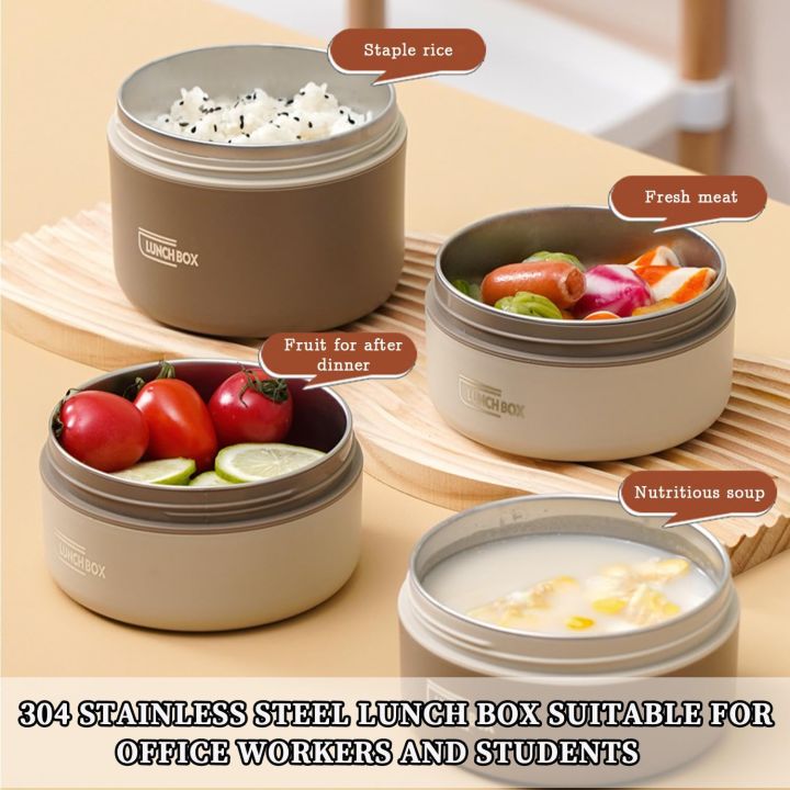 Stainless%20Steel%20Thermal%20Bento%20Box%20Leakproof%20Lunch%20Box,%20Portable%20Insulated%20Lunch%20Container%20Set%20With%20Bag%20For%20Adults,%20Kids%20Stackable%20Stainless%20Steel%20Food%20Container%20(2%20Layer%20beige,420ml+550ml)%20High%20Quality%20-%20Image%203