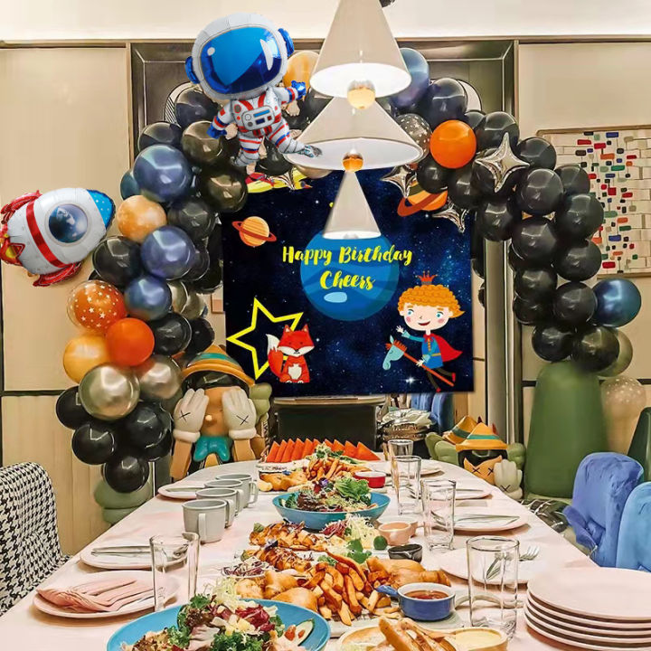 Outer%20Space%20Party%20Decoration%20Astronaut%20Rocket%20Ship%20Foil%20Balloon%20Galaxy/solar%20System%20Theme%20Kids%20Birthday%20Party%20Baby%20Shower%20Decora%20-%20Image%205