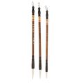 【Parchment & Lace】Pack of 3 Professional Chinese Calligraphy Kanji Japanese Sumi Drawing Brush Large, Small, Medium Size. 