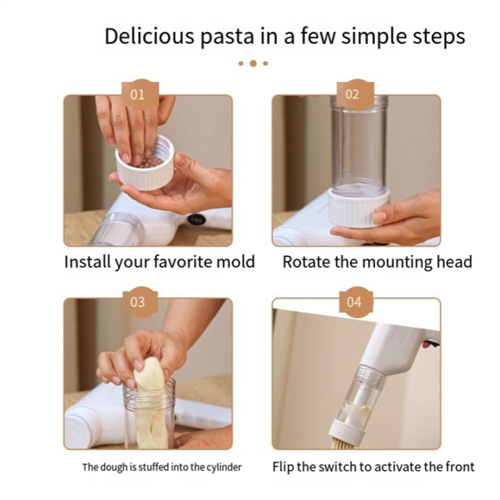 Handheld%20Electric%20Pasta%20Maker%20Electric%20Noodle%20Maker%20High%20Efficiency%20Handheld%20Press%20Pasta%20Machine%20with%206%20Molds%20for%20Home,B%20-%20Image%2010