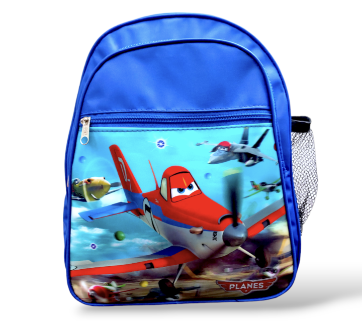 Kids School Bag Cartoon Plane Backpack for Boys Pre-school