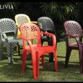 Phoenix Chair Olivia Black Red Yellow Gray maroon plastic living room furniture heavy duty. 