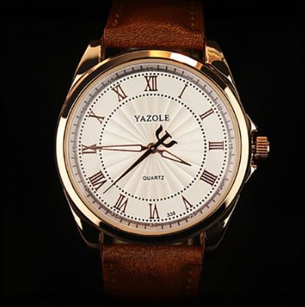 【Hot selling items 】Yazole new men watch top brand luxury fashion wrist watch for men rose gold case Relojes hombre 2021 clock drop shipping hodinky