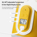 Portable Baby Bottle Warmer Milk Heating Keeper with Adjustable Constant Temperature Warming Clear Display Screen for Breastfeeding Night Feeding Daily Use Travel. 