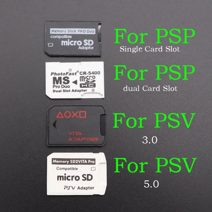 Mini Memory Pro Duo Reader New Sd Tf To Ms Pro Adapter Single Dual ...