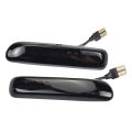 OUMERY Car Smoked LED Dynamic Side Marker Light Turn Signal Blinker for 3 Series E46 Coupe1997-2001. 