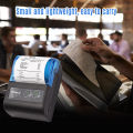 Receipt Printer, Portable Mini Thermal Receipt Printer 2 inch Wireless BT USB Receipt Bill Ticket Printer with 58mm Print Paper Compatible with Android Windows for Restaurant Sales Retail. 