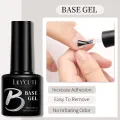 LILYCUTE 7ml 3 Pcs/Set Top Base Matte Coats Semi Permanent Soak Off UV LED For Manicure Enhanced Nail Art. 