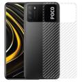 Carbon Fiber Sticker Xiaomi Redmi Poco Series Poco X3 NFC / Poco M3. 