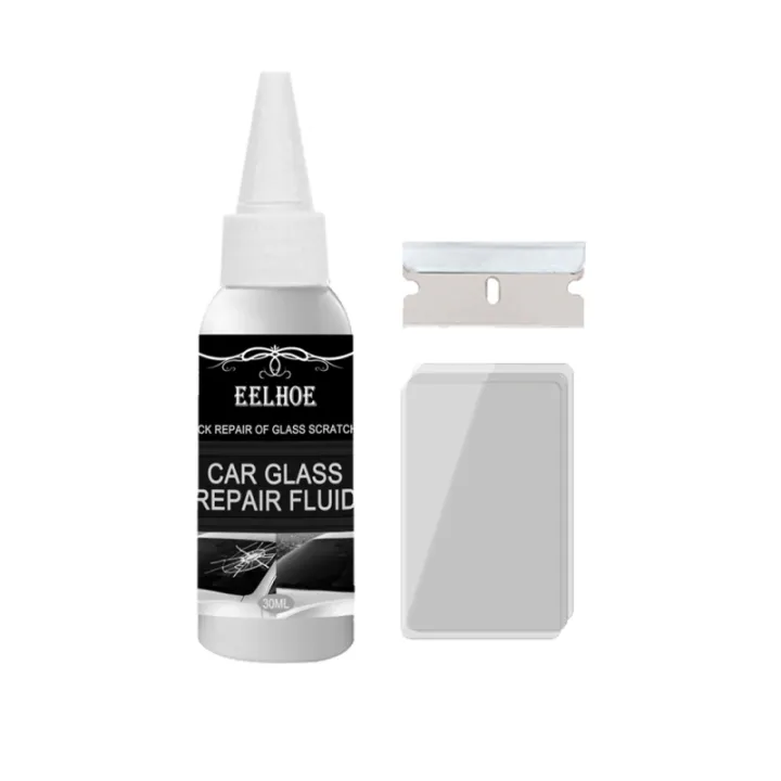 30ml Car Auto Glass Repair Fluid Can Quickly And Easily Repair Small Cracks Chips/prevents Damage From Spreading Restores Windshield