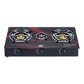 3 Burner Gas Cooker with Glass Top and Company Warranty. 