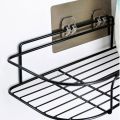 Wall Mounted Bathroom Corner/ Shelf/ Rack/ Storage Organizer - Bathroom Accessories (Material - Metal Finish). 