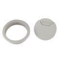 4 Pcs Drill Hole Home Computer Desk Cable Cord Grommets with Mini USB Computer Cleaner Vacuum Cleaner Keyboard Brush. 