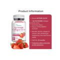 Nature Glow Glutathione Collagen Glow Strawberry Flavor Organic Chewable Gummies - 60. 
